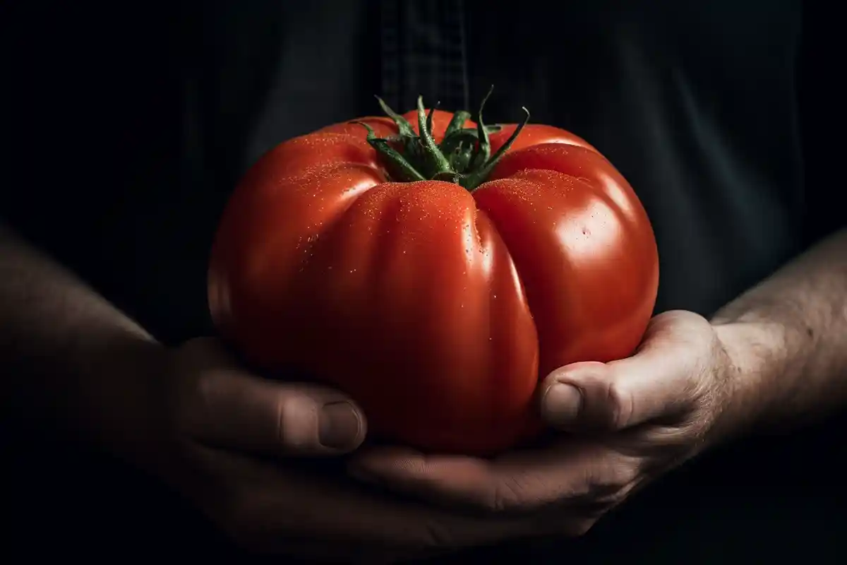 Ma première tomate géante